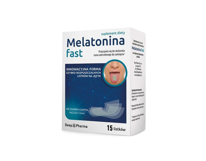 melatonina w listkach